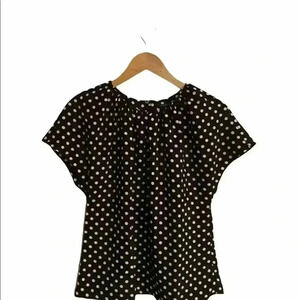 ANN TAYLOR Black and White Shirt New With Tags